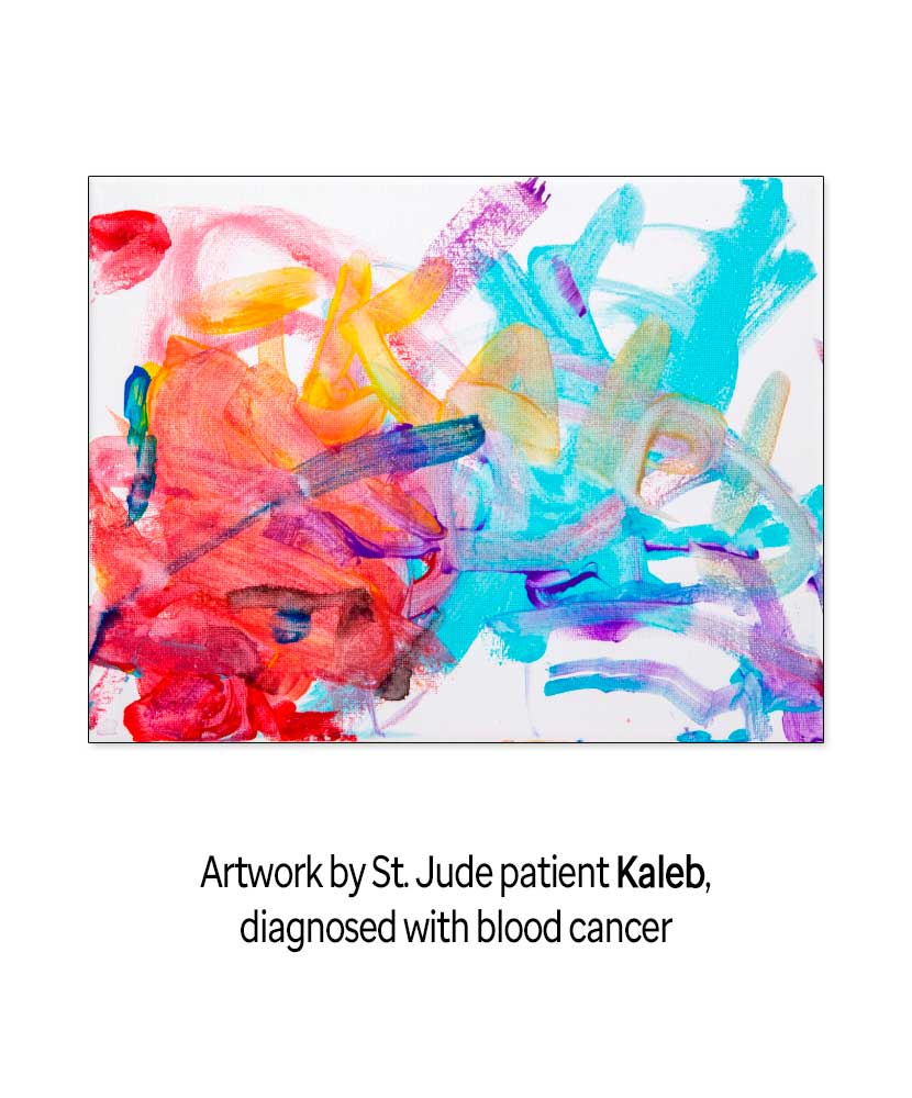 St. Jude Patient Art Basketball Jersey